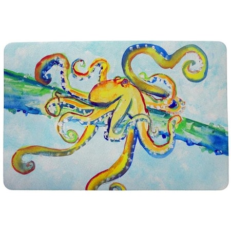 Betsy Drake Betsy Drake DM637G Crazy Octopus Door Mat - 30 x 50 in. DM637G
